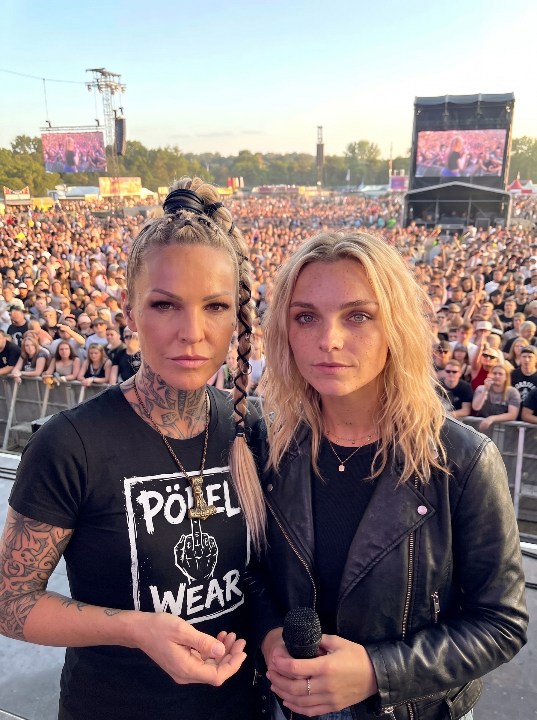 Festival Duo Backstage