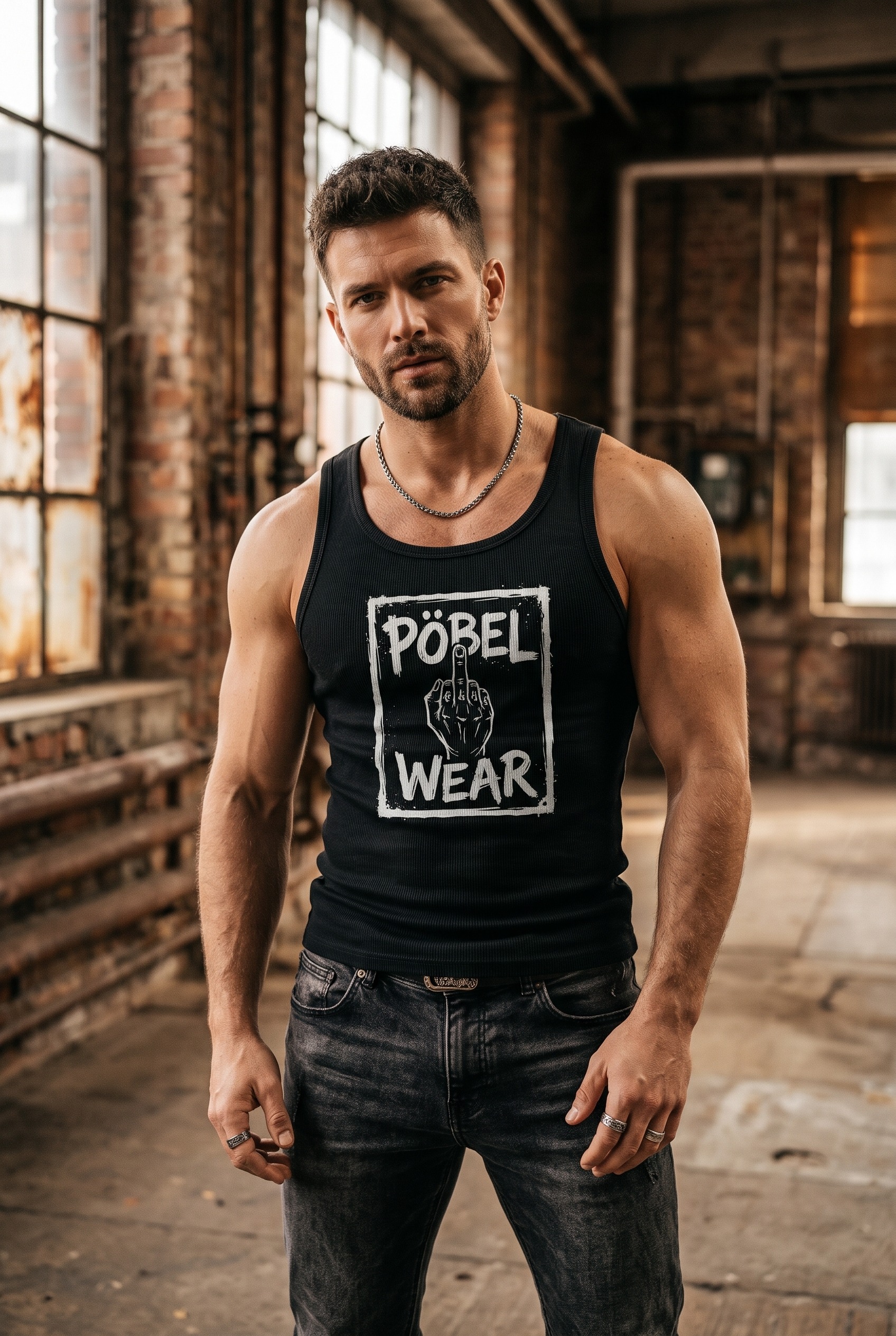 Tanktop Industriehalle